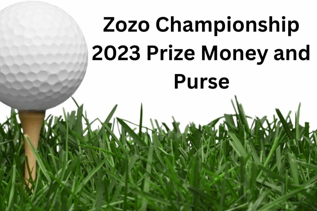 Zozo Championship 2023 Prize Money and Purse